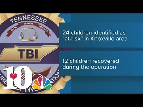 Operation Not Forgotten | TBI finds several at-risk children during large operation in Knox Co.