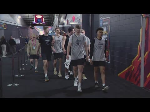 Purdue preparing for NCAA men's Final Four