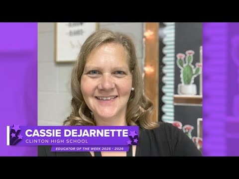 Educator of the Week for 9/8 – Cassie Dejarnette