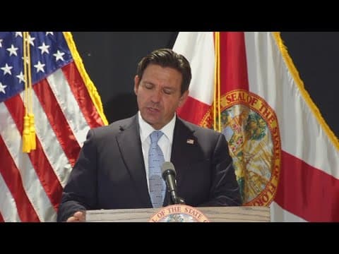 Florida Gov. DeSantis, CFO Ingoglia announce DOGE audits in Manatee County