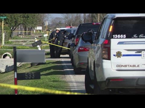 Neighbors speak after man found shot to death lying in driveway outside Crosby-area home