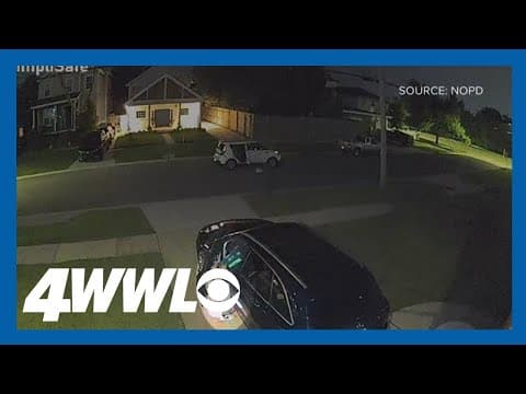 NOPD searching for armed car break-in suspects caught on video