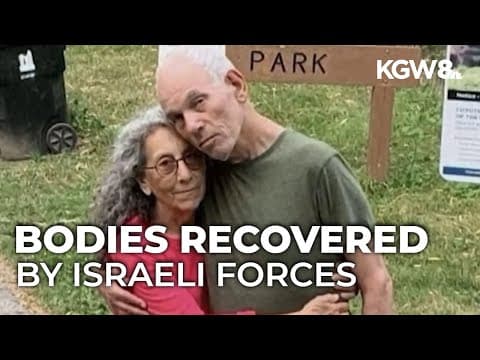 Israel recovers bodies of 2 hostages with Israeli-US citizenship
