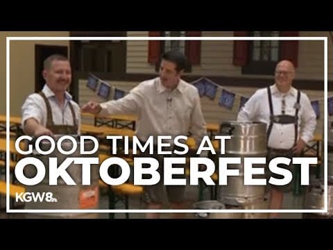 Out and about at Mt. Angel Oktoberfest, which begins Thursday!