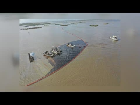 Oil leak continues in Plaquemines Parish, over 20,000 gallons of oily water mixture collected