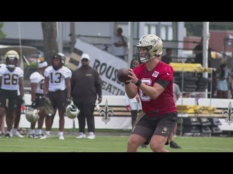 QB battle takes center stage at Saints camp