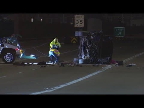Toddler dies after hitting head in rollover crash on Highway 288, Houston police say