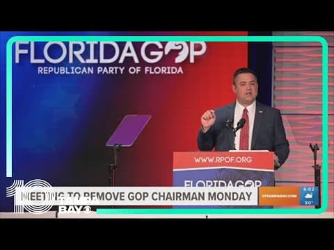 State GOP chairman has until Monday to resign