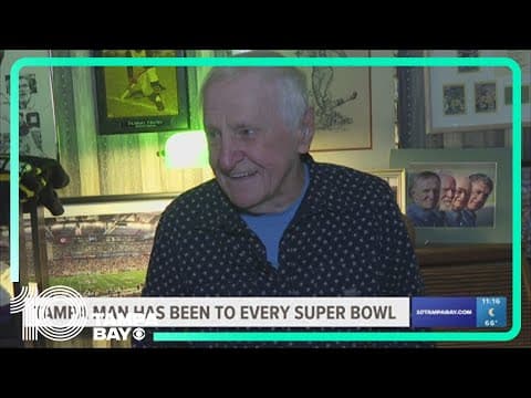 Streak's alive! Tampa man in Las Vegas has been to every Super Bowl