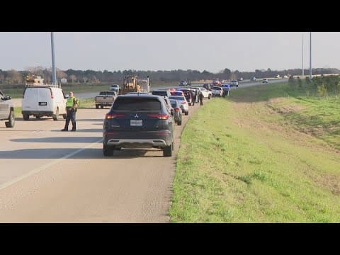 HCSO: Man shot while driving company vehicle on Grand Parkway near Highway 290