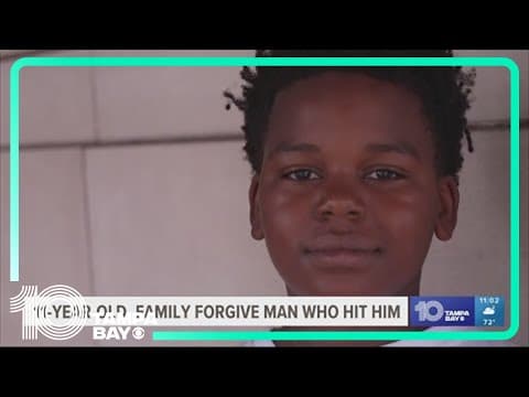 'I forgive him': 11-year-old who survived hit-and-run reacts to driver being sentenced to prison