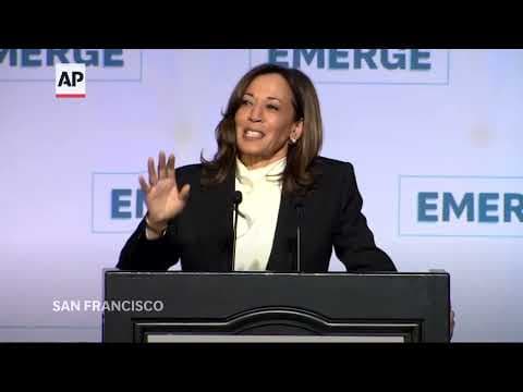 Kamala Harris: Trump tariffs are 'clearly inviting a recession'