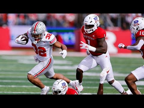 Postgame Interviews | Ohio State-Rutgers