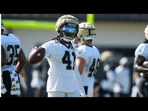 Saints training camp day 7: Practice moves inside, Kamara goes to New York to meet with commissioner