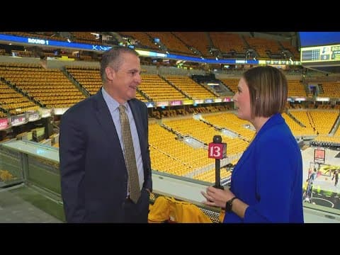 Pacers gear up for NBA Playoffs at Gainbridge Fieldhouse