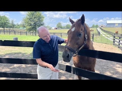 Chuck's Big Adventure in Kentucky: Old Friends Farm