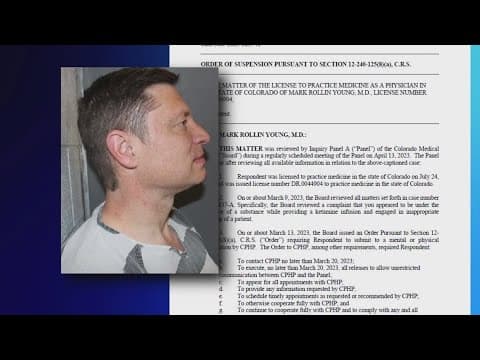 Colorado doctor who faces felonies for sex crimes against patients now being sued