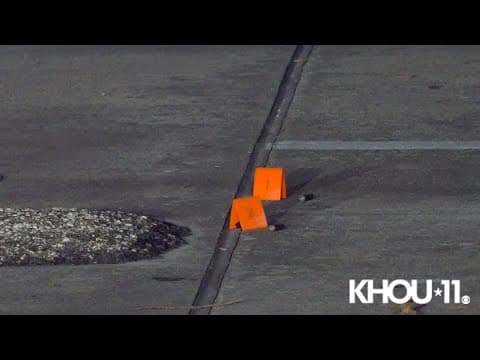 HPD update: Man hurt in drive-by shooting in north Houston | Around 30 shots fired