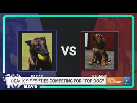 Local K-9 deputies competing for "top dog"