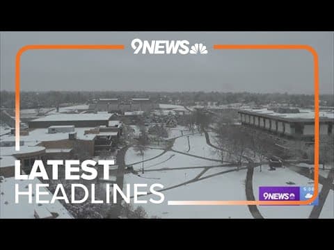 Extended headlines | Spring storm drops snow on Front Range