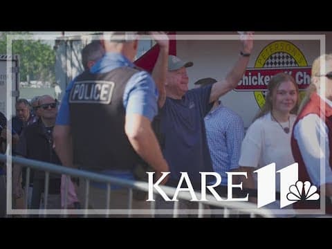 Walz makes a Sunday stop at the Minnesota State Fair