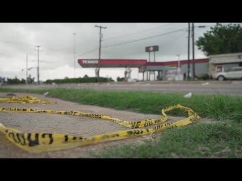Investigation underway after 5 were shot and an officer was injured outside a Dallas gas station