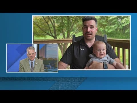 Sports anchor Dom Tiberi surprised with special videos from family for Father's Day