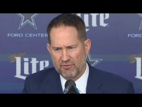 Jerry Jones talks about taking a risk hiring Brian Scottenheimer as team's new head coach