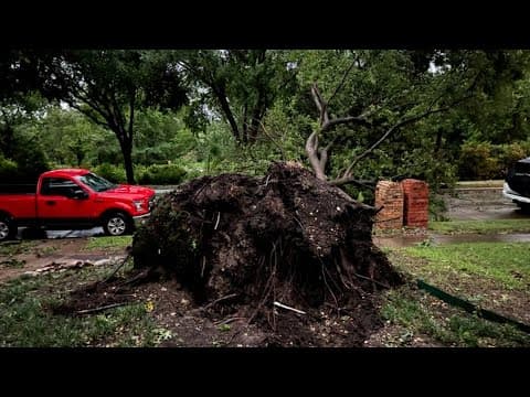 DFW WEATHER: Tracking severe storms and damage after Tuesday morning's high winds and rains
