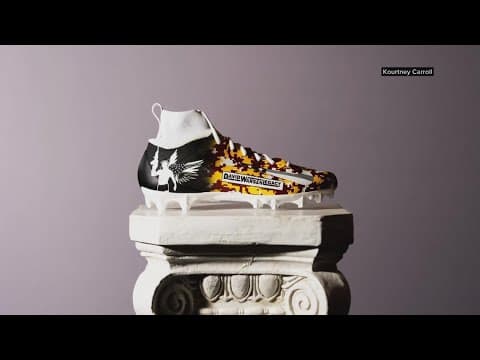 Commanders wear unique cleats featuring charitable causes | Get Uplifted