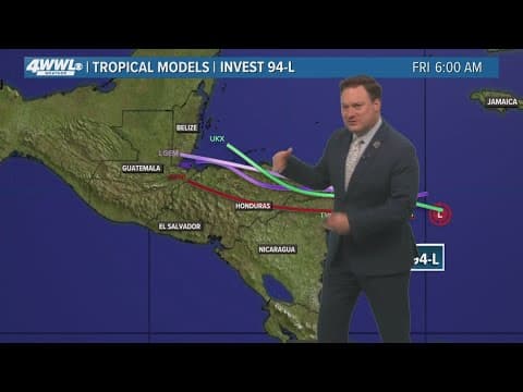 Wednesday 10 PM Tropical Update: Tracking Invest 94-L and Invest 95-L