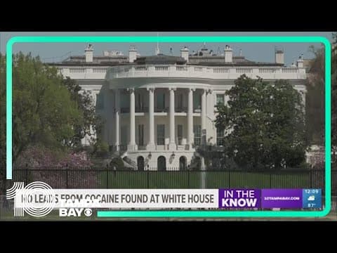 No leads from cocaine found at White House