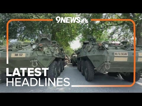 Latest headlines | 'No Kings' protests happening across country, military parade being held in DC