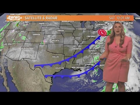 Great start to Saturday, clouds making way for sunny day