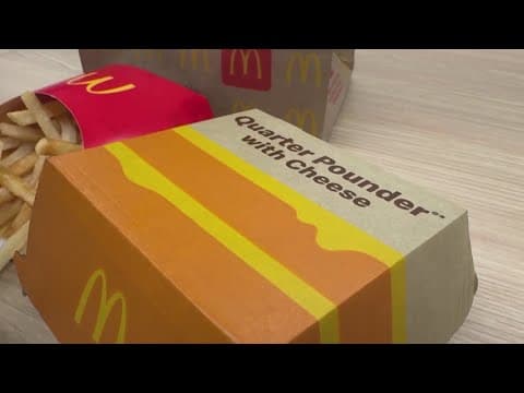 McDonald's putting Quarter Pounder back on the menu after E. coli outbreak