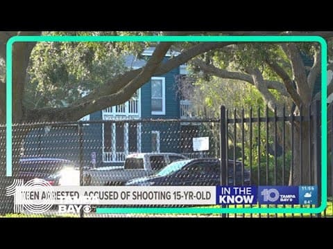 16-year-old accused of shooting 15-year-old boy he knew at St. Pete apartment complex