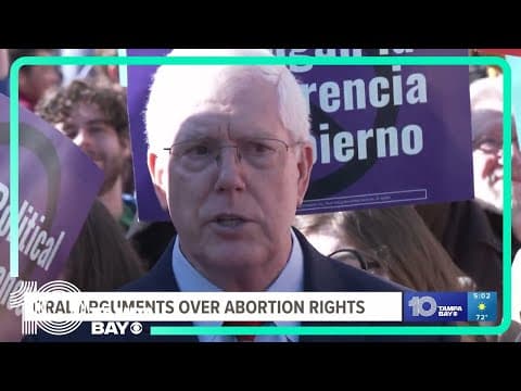Florida Supreme Court holds oral arguments over abortion rights