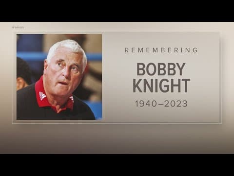 IU basketball community shares memories, influence of Bob Knight