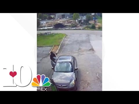 Alcoa surveillance video shows suspected burglar sneak into woman's car at gas station