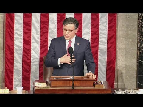 Republican Mike Johnson becomes first House Speaker from Lousiana