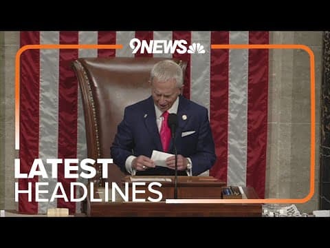 Latest headlines | House backs Trump's $9 billion in cuts for public broadcasting, foreign aid