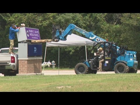 Water woes could delay opening of new Willis ISD middle school