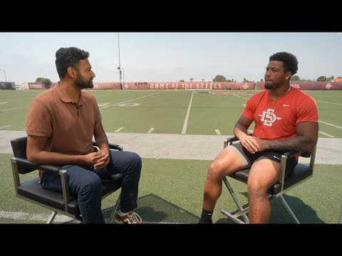 San Diego State EDGE rusher Trey White ready for 2025 season filled with high expectations