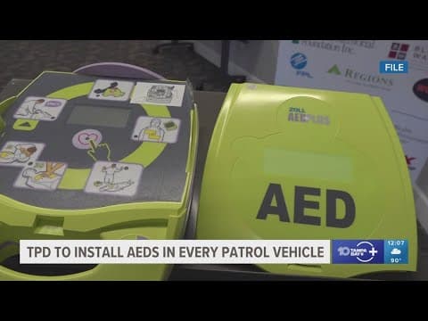 Tampa Police Department installing AEDs in every vehicle