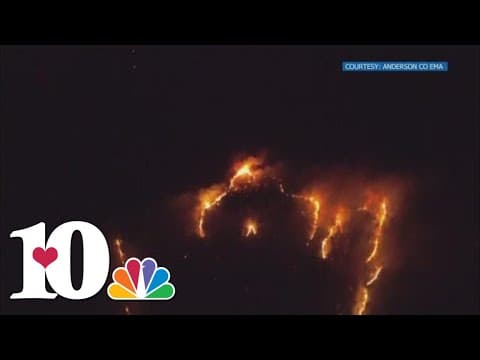 Fire near Cocke County line grows to around 1,800 acres