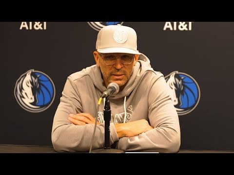 Mavericks vs. Hawks | Jason Kidd pregame press conference 11.25.24