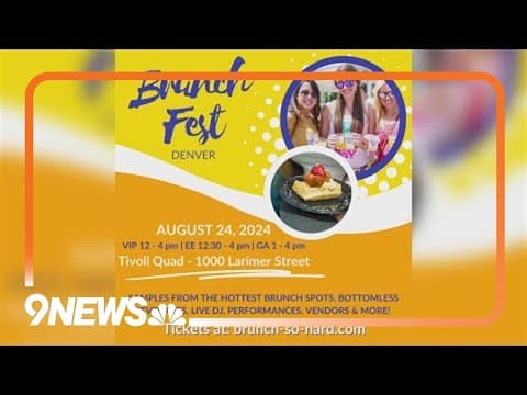 Denver Brunchfest returns to Tivoli Quad this weekend