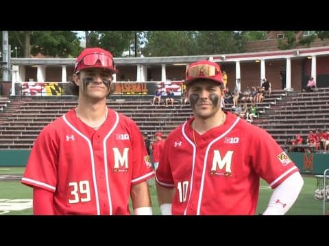 Hacopian brothers share the diamond at University of Maryland