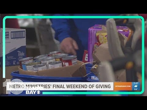 Metro Ministries on its final day of holiday donations