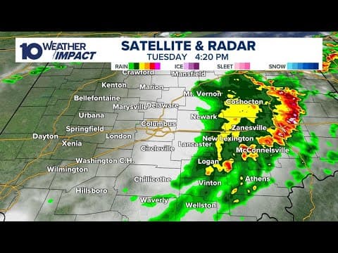 Tracking severe weather in central Ohio